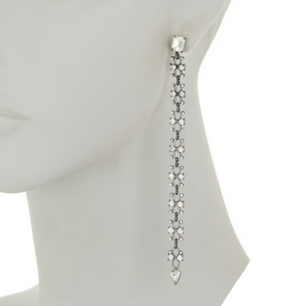 Free Press Dramatic Statement Drop Earrings - Picture 2 of 5